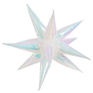 3d Звезда составная 26" Хамелеон, жемчужный перламутр (Китай) / 24917