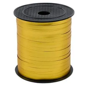 Лента металл 5 мм*200 м Матовый Золото /191930