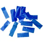 Конфетти для шаров "Прямоугольники"фольга,синий d=1-3 см., 50 гр.
