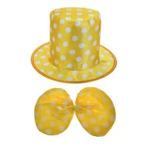 Карнавальный набор "Клоун"желтый