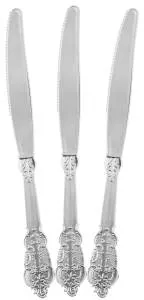Ножи "Барокко" серебро металлик 20 см., 10 шт. / 6234105
