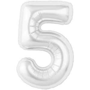 Цифра 5 - 40" Slim Белый блеск (Россия) / 1207-6592