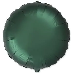 Круг Сатин Dark Green 18"/ 1204-1521
