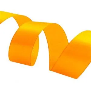 Лента атлас оранжевый 50 мм*22,85 м