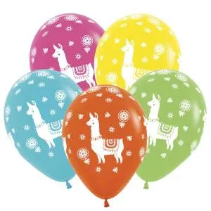 Лама, ассорти пастель 12" (Колумбия) /50 шт