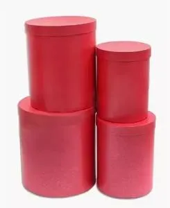 Коробка 23*23*25 см "Красная Азия"