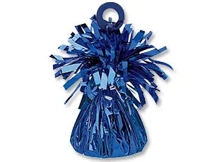 Грузик д/шара Конус Синий 170гр 1302-0696