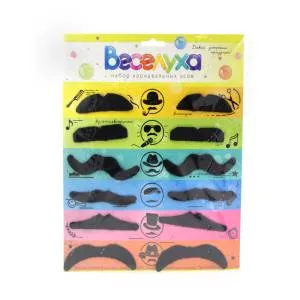 Карнавальный набор "Усы" /12 шт