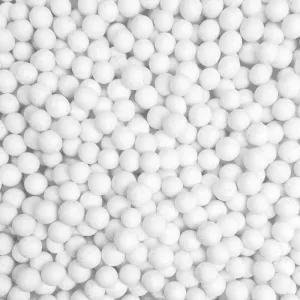 Шарики пенопласт. белые 6-8 мм 10 гр./ 1501-7071