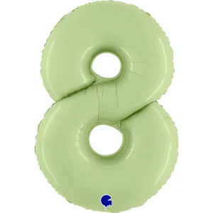 Цифра "8" -  Оливковый сатин /Grabo 1207-5146