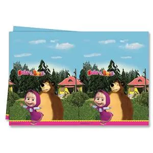 Скатерть "Маша и медведь"120х180 см