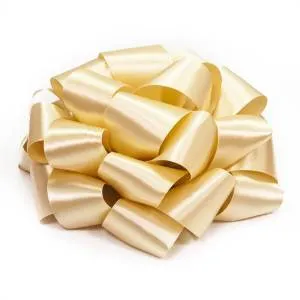 Бант Атласная лента, Золото 21 см/5112124