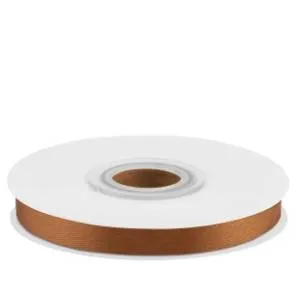 Лента атлас карамельный 7 мм*22,85 м