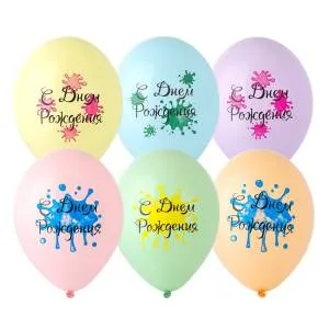 С ДР Брызги 2 цв., 2 ст. 14" / 1103-3058