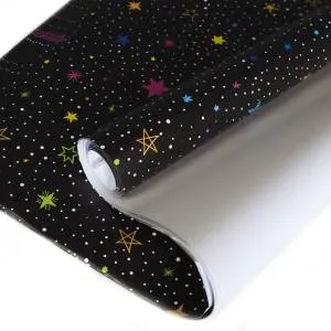 Уп. бумага "Яркие звезды" 0,7*1м (10 листов)/ АТБ121