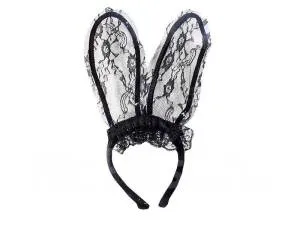Ободок Заячьи уши Ажурный 717009
