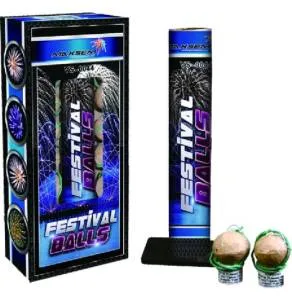 Festival Bally 1,5" 12 залпов Фестивальные шары