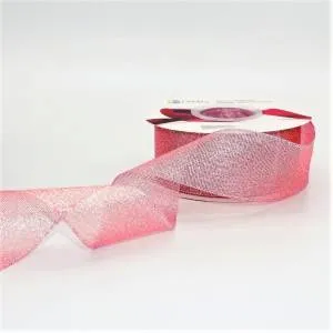 Лента парча Персиковый 3,8см*22,86м 557-38/109