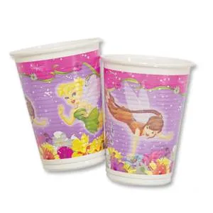 Стаканы пл."Феи Весна" 200мл.10шт.