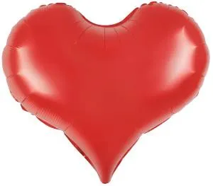 24" Сердце Люкс, Красное металлик/ Китай 24848