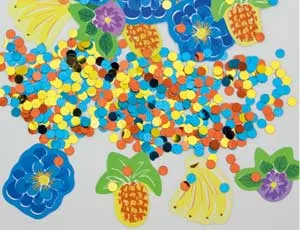 Конфетти "Фрукты и Цветы" 14 гр.