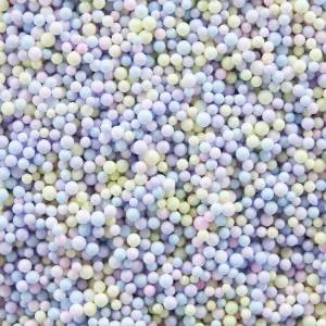Шарики пенопласт,микс Мультиколор 2-4 мм, 10 гр. / 6231118