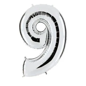 Цифра "9" -  Серебро /Grabo                     