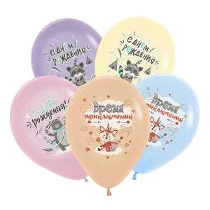 СДР Животные-индейцы, пастель ассорти 12" (Колумбия) 612020-25