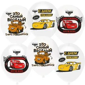 12" Тачки СДР!" белый/прозрачный (Турция/Орбиталь) /812234