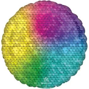 Круг Пайетки Rainbow 18" (Анаграм) / 1204-1145