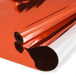 Упак.пленка "Цветной металл" Красный 0,6*8,5 м. / 15839