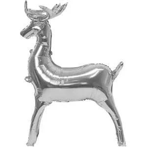 Олень Серебро 32" малый (Китай) /23707