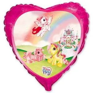 18" Пони на радуге (Flexmetall)/1202-0877