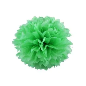 Помпон из бумаги 20 см (св.зеленый)