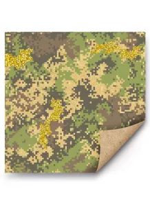 Упак. бумага "Камуфляж" 2 листа/151101016
