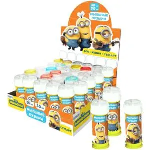 Мыльные пузыри "Миньоны" 50 мл