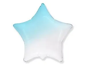 Звезда Градиент голубой 32"/1204-1009