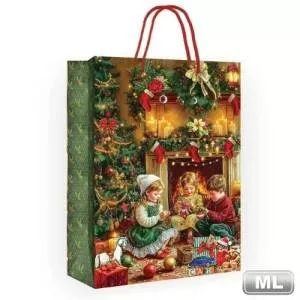 Пакет подарочный (МL) 31*22 см / 50001457