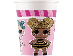 Стаканы "Куклы ЛОЛ" 200 мл 8 шт 1502-4188