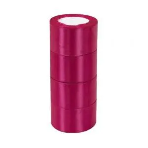 Лента атлас вишневый 50 мм*22,85м/ 88002042