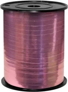 Лента металл 5 мм*250м Розовая М05102