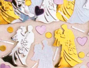 Конфетти "Жених и Невеста ", 14 гр