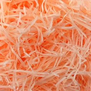 Наполнитель для коробок персиковый бумажный 50 гр (Китай)