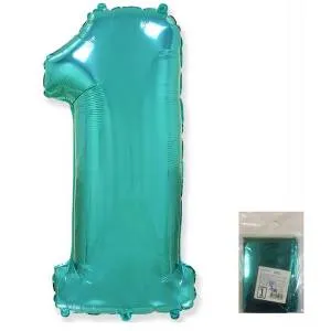 Цифра "1" - тиффани в упак/ Flexmetal 1207-3262