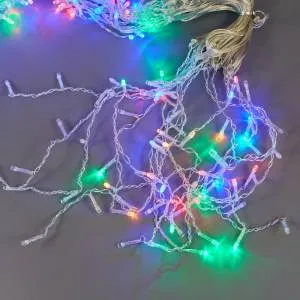 Гирлянда "Бахрома" многоцветная 192 лампы 6м ч11094