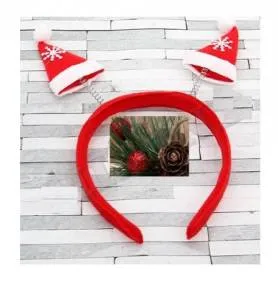 Ободок "Колпачки новогодние"