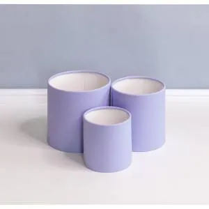 Коробка цилиндр 21*21 см. "Александрит" без крышки