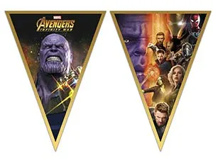 Гирлянда - вымпел Мстители 2,30 см