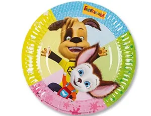 Тарелка Барбоскины 17см 6шт 1502-2103