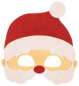 Маска "Дед Мороз" из фетра / 6233506